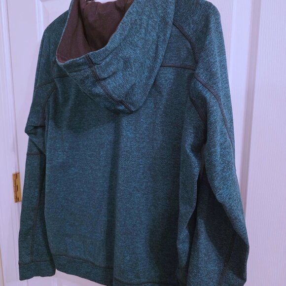 American Eagle Flex Men’s Medium Pullover Hoodie – Teal Heather - Picture 3 of 7